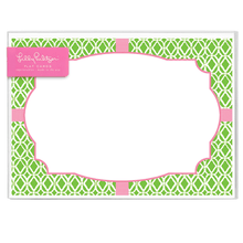 Load image into Gallery viewer, Bamboo Green Correspondence Cards by Lilly Pulitzer®

