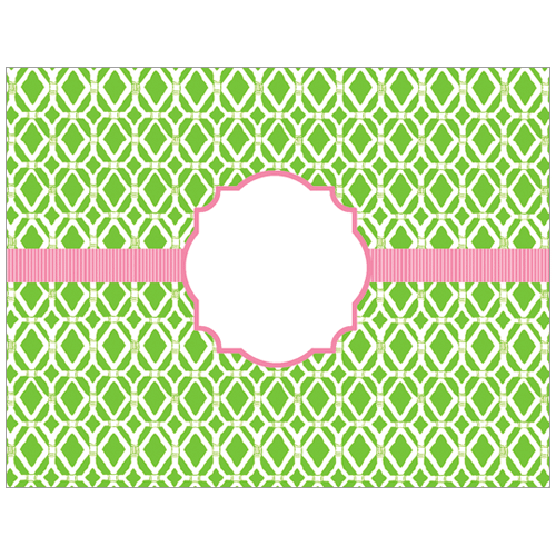 Bamboo Green Folded Notes by Lilly Pulitzer®