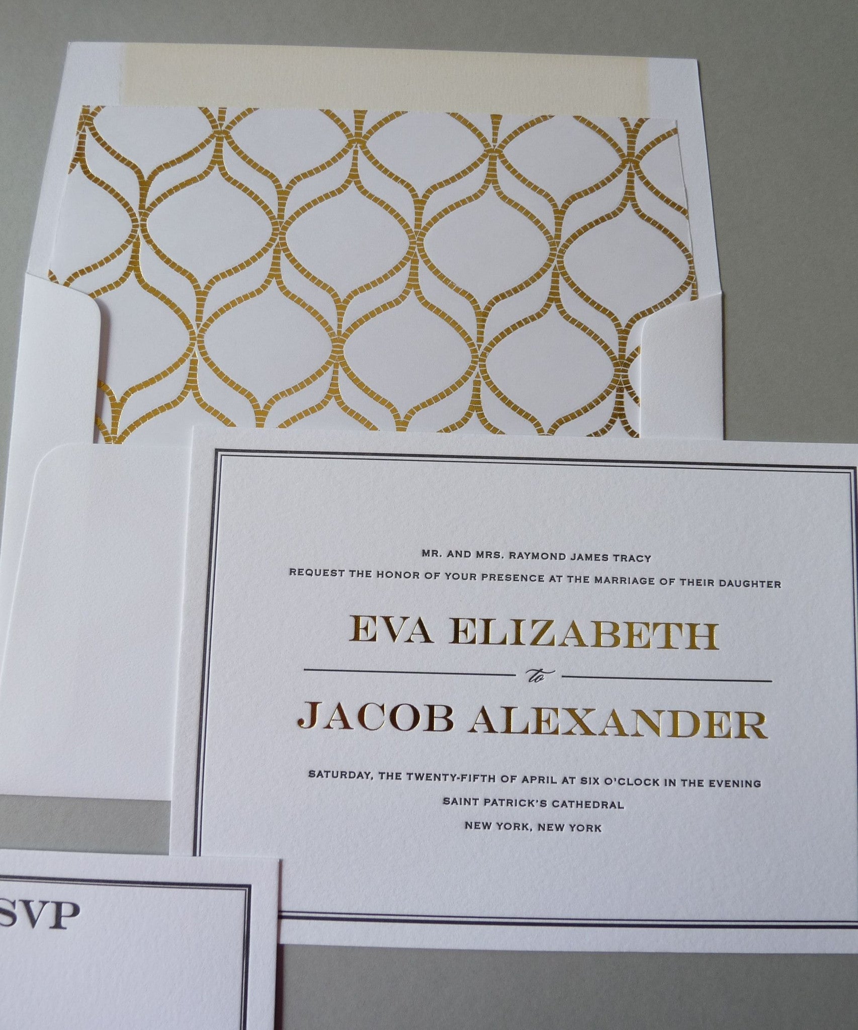 Eva - Haute Papier Luxe Deux Wedding