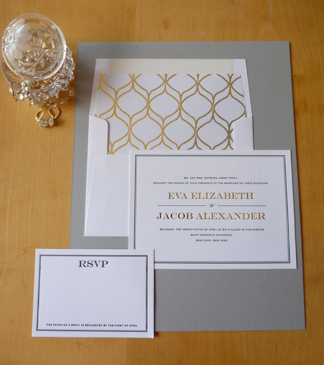 Eva - Haute Papier Luxe Deux Wedding