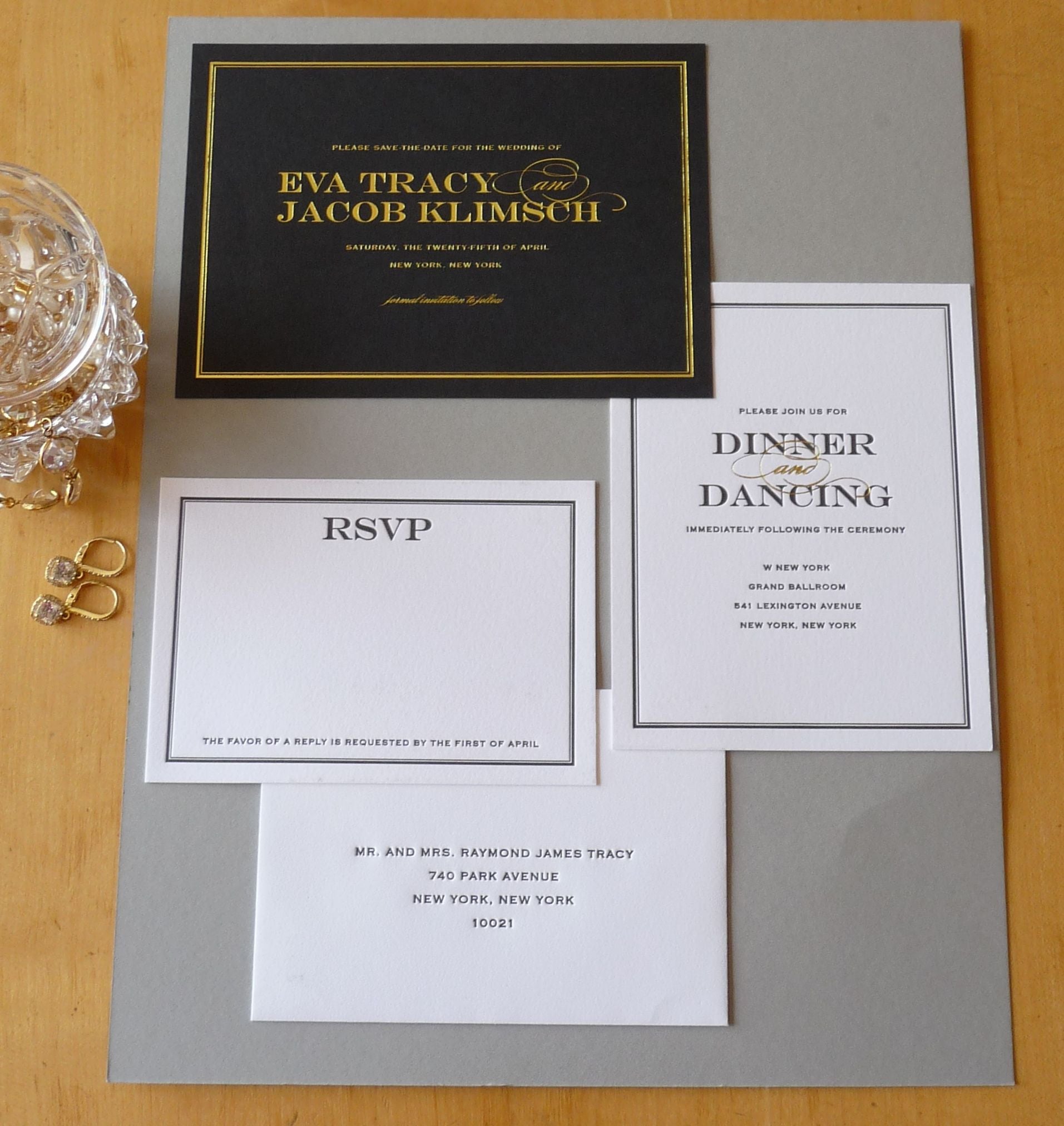 Eva - Haute Papier Luxe Deux Wedding