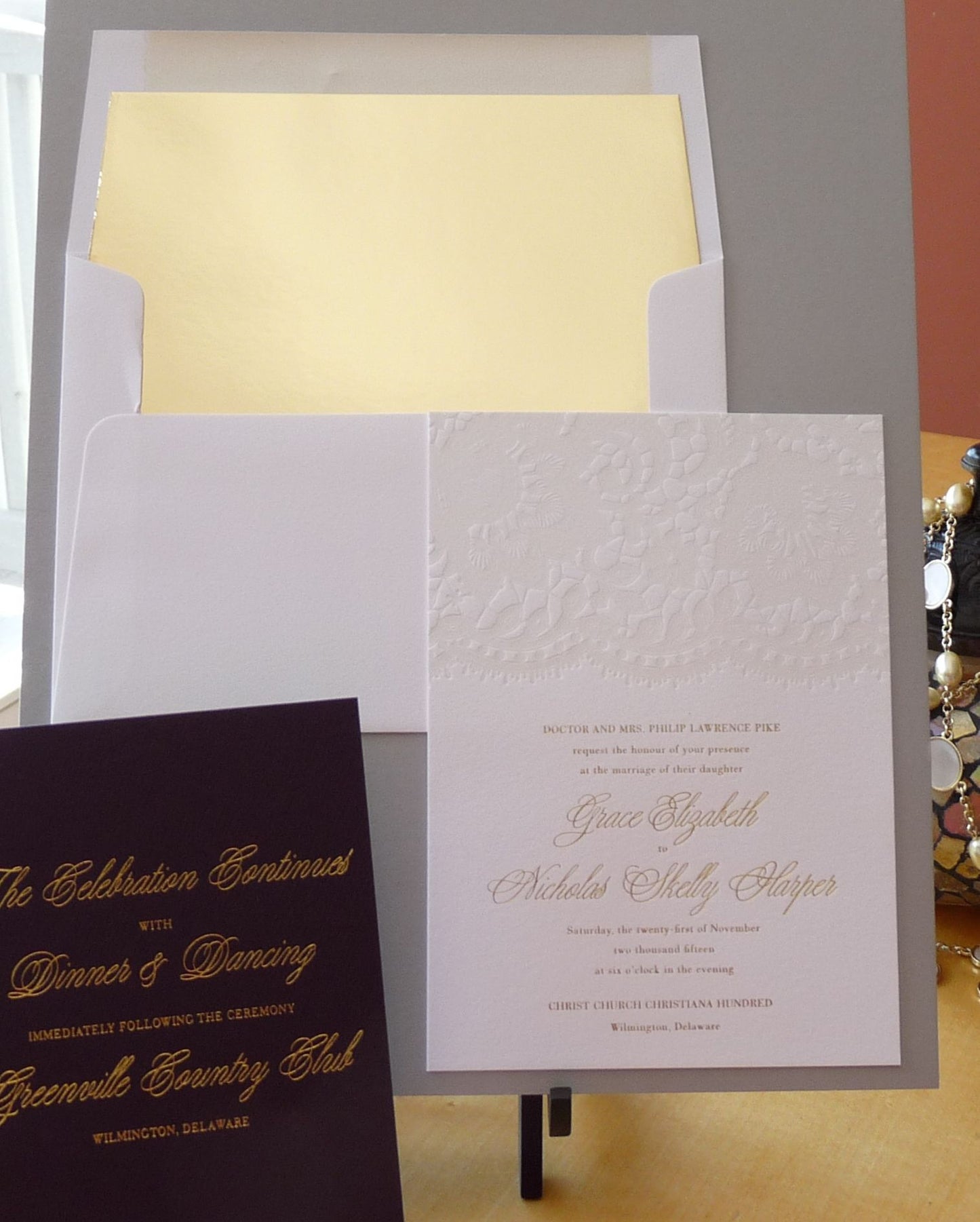 Grace - Haute Papier Luxe Deux Wedding