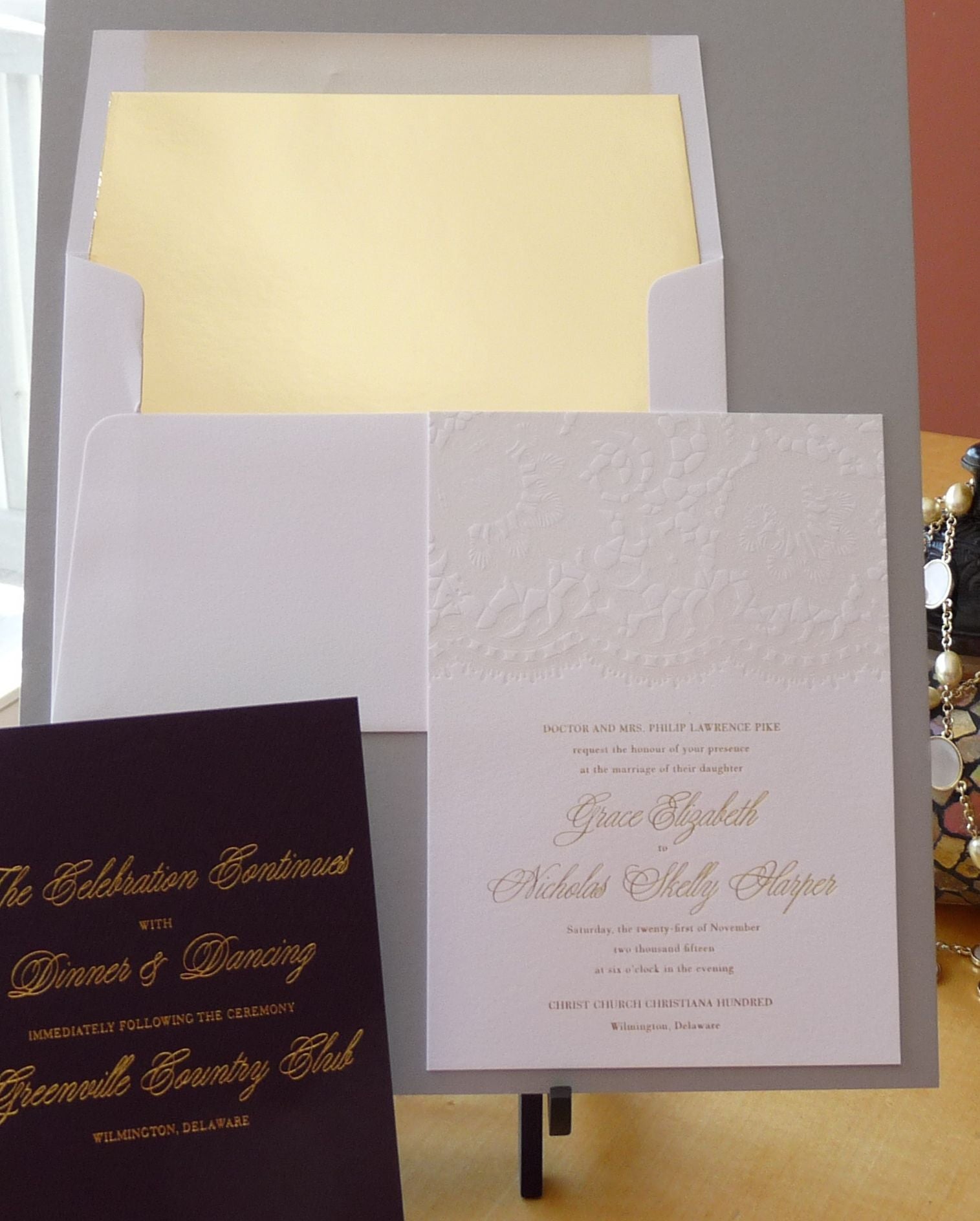 Grace - Haute Papier Luxe Deux Wedding