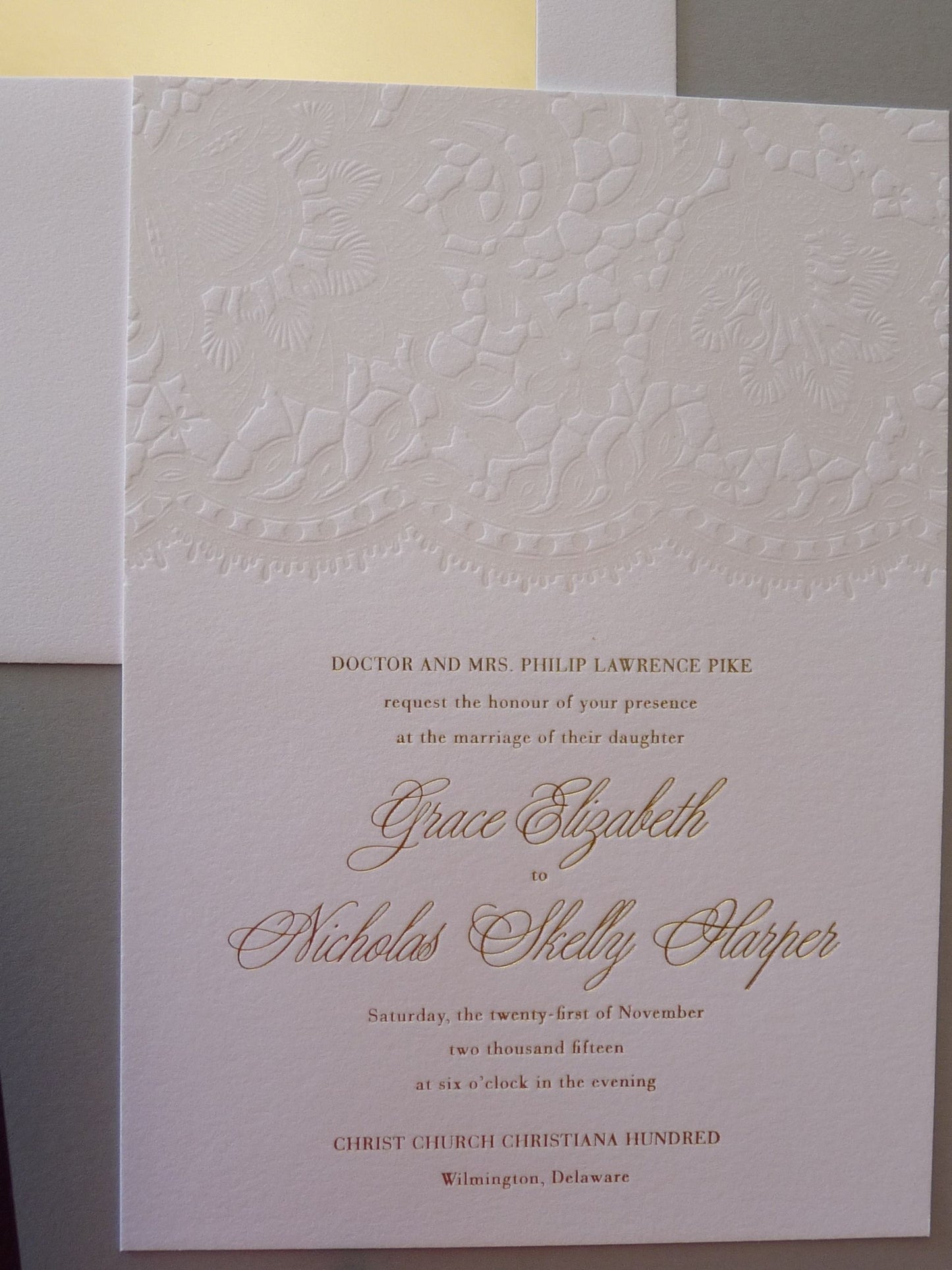 Grace - Haute Papier Luxe Deux Wedding