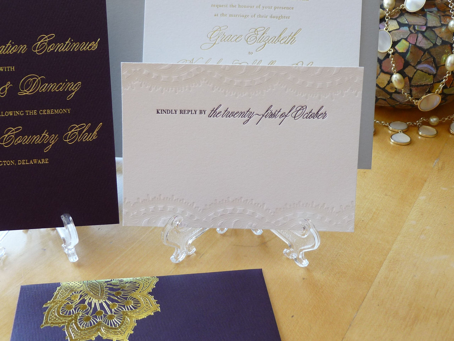 Grace - Haute Papier Luxe Deux Wedding