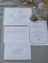 Load image into Gallery viewer, Erin - Haute Papier Luxe Deux Wedding
