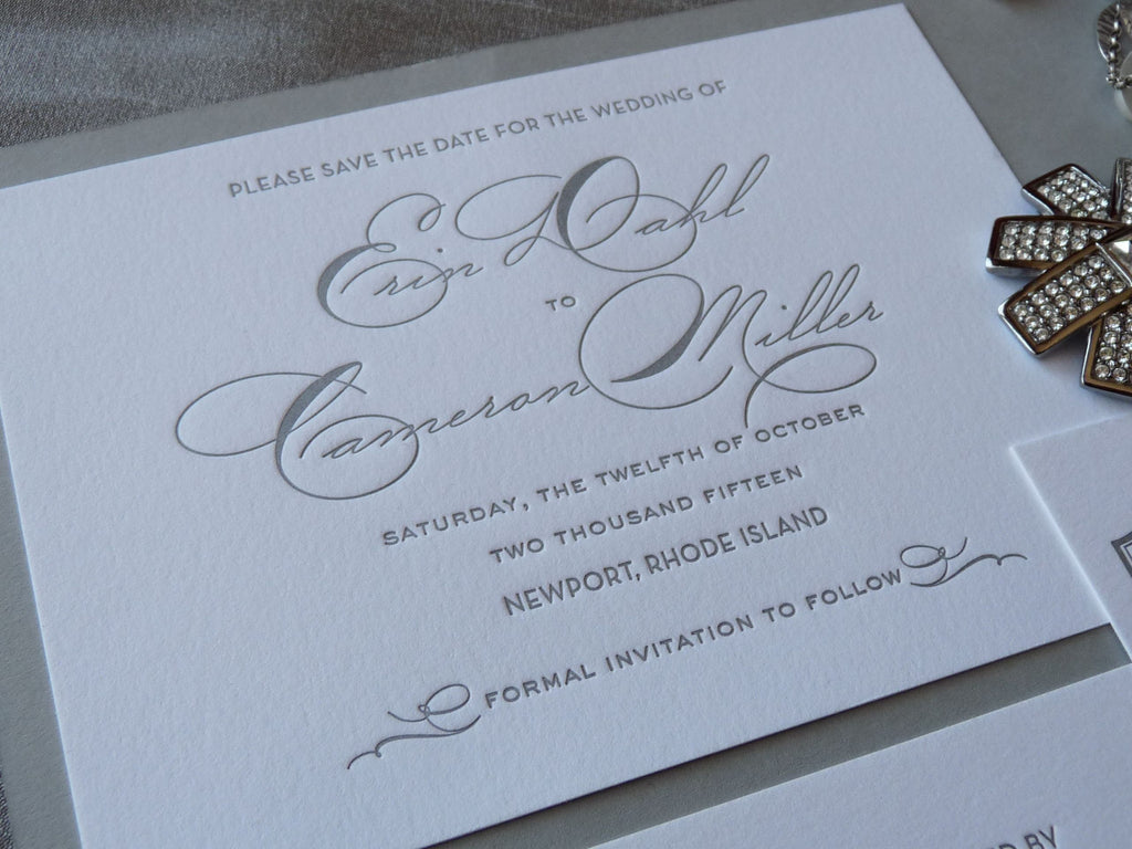 Erin - Haute Papier Luxe Deux Save the Date