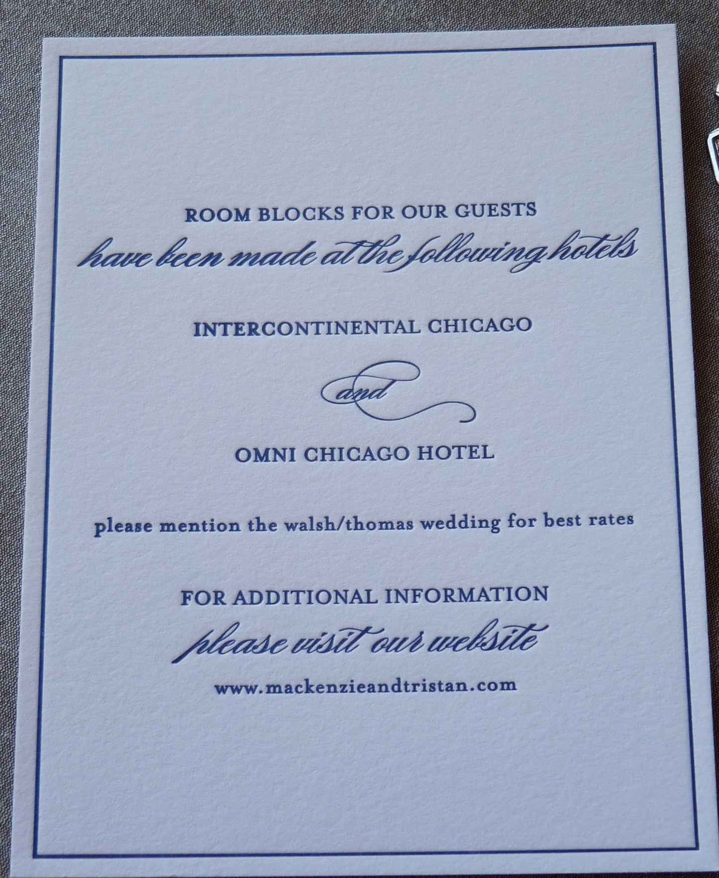 Mackenzie - Haute Papier Luxe Deux Wedding