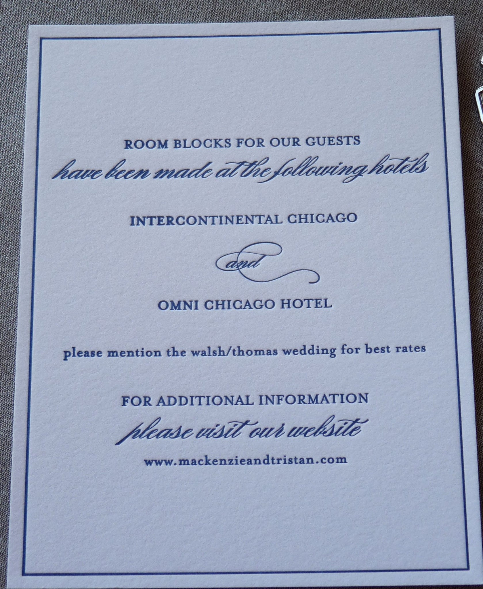 Mackenzie - Haute Papier Luxe Deux Wedding