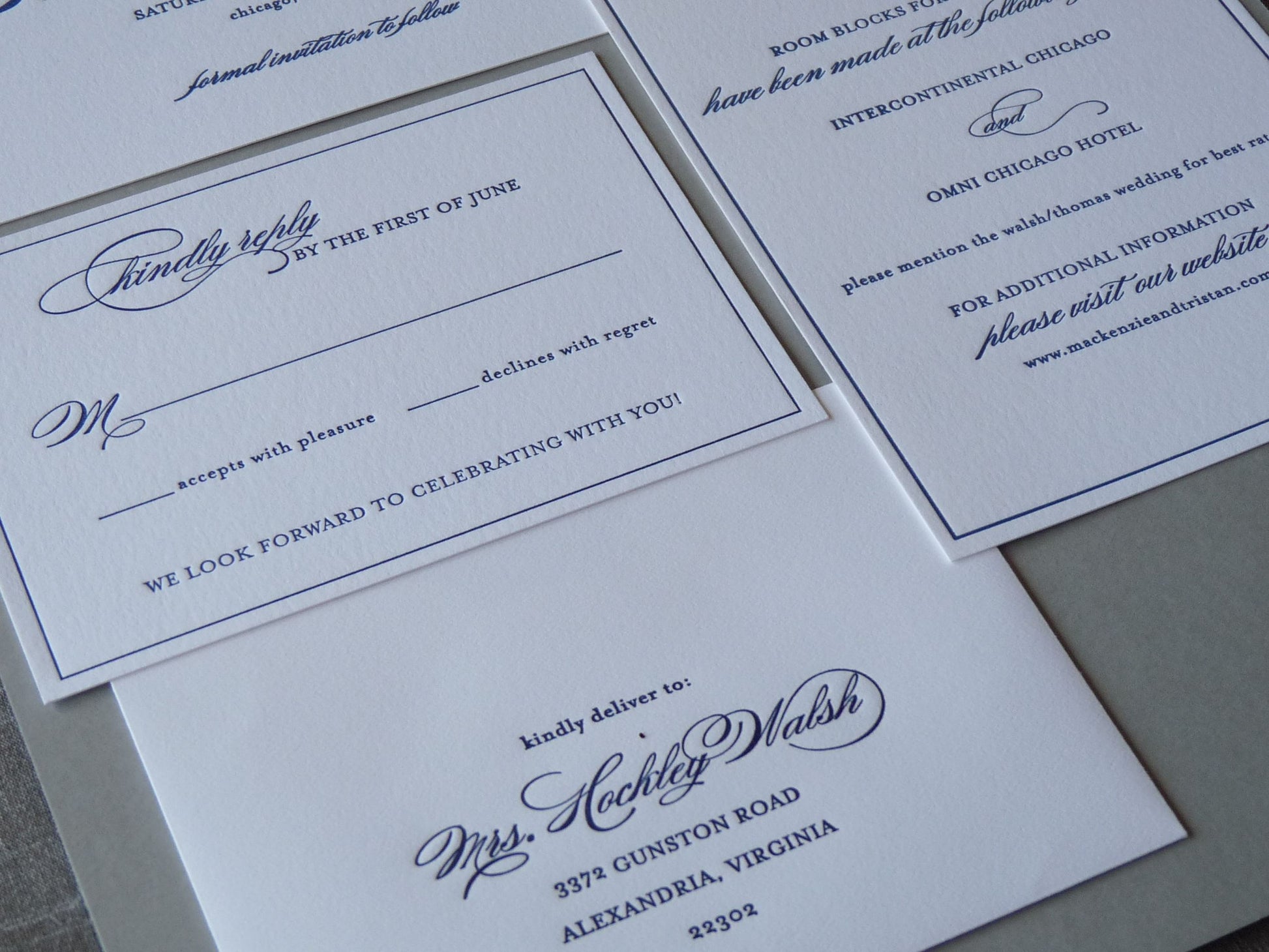 Mackenzie - Haute Papier Luxe Deux Wedding