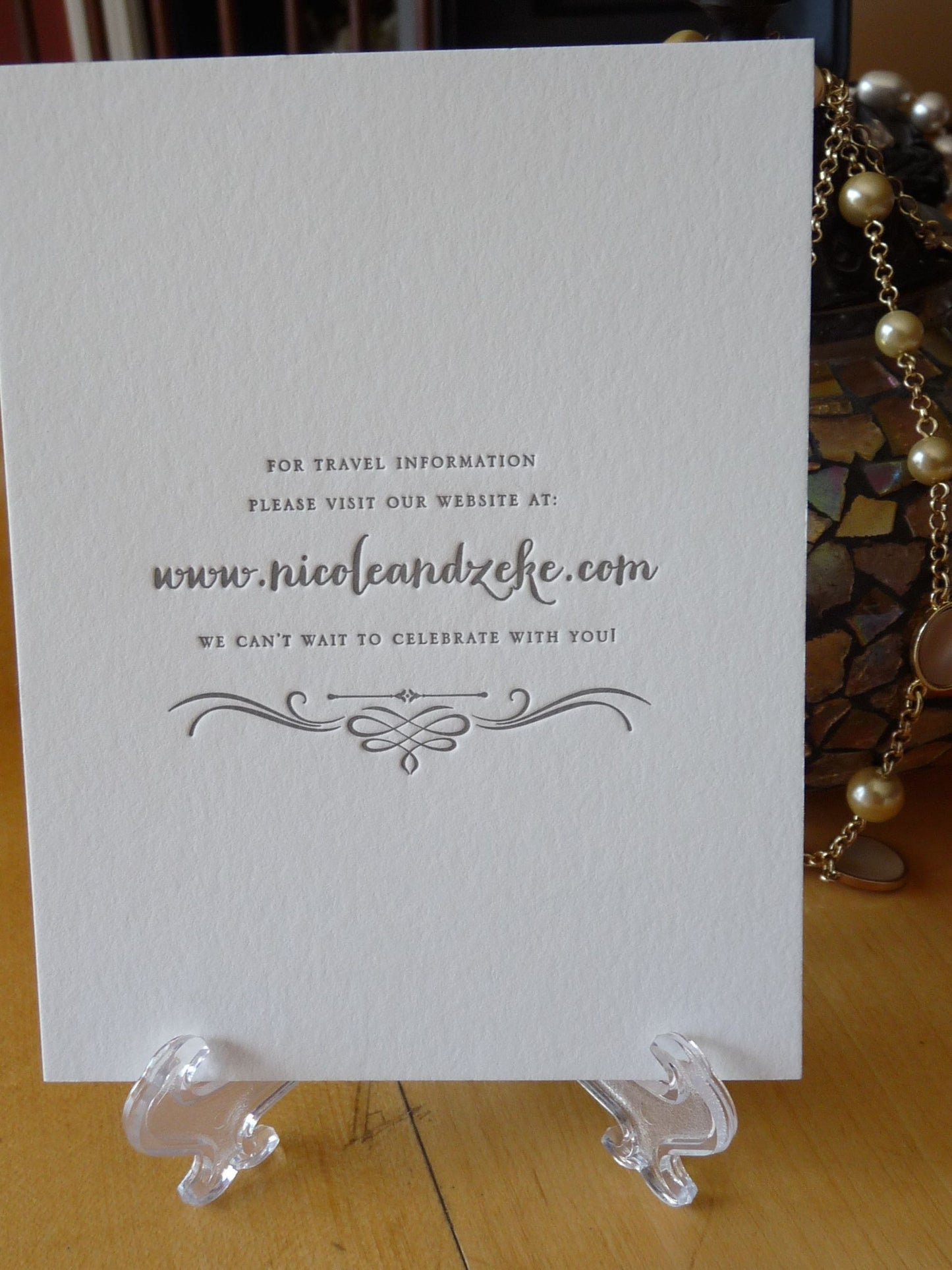 Nicole - Haute Papier Luxe Deux Wedding