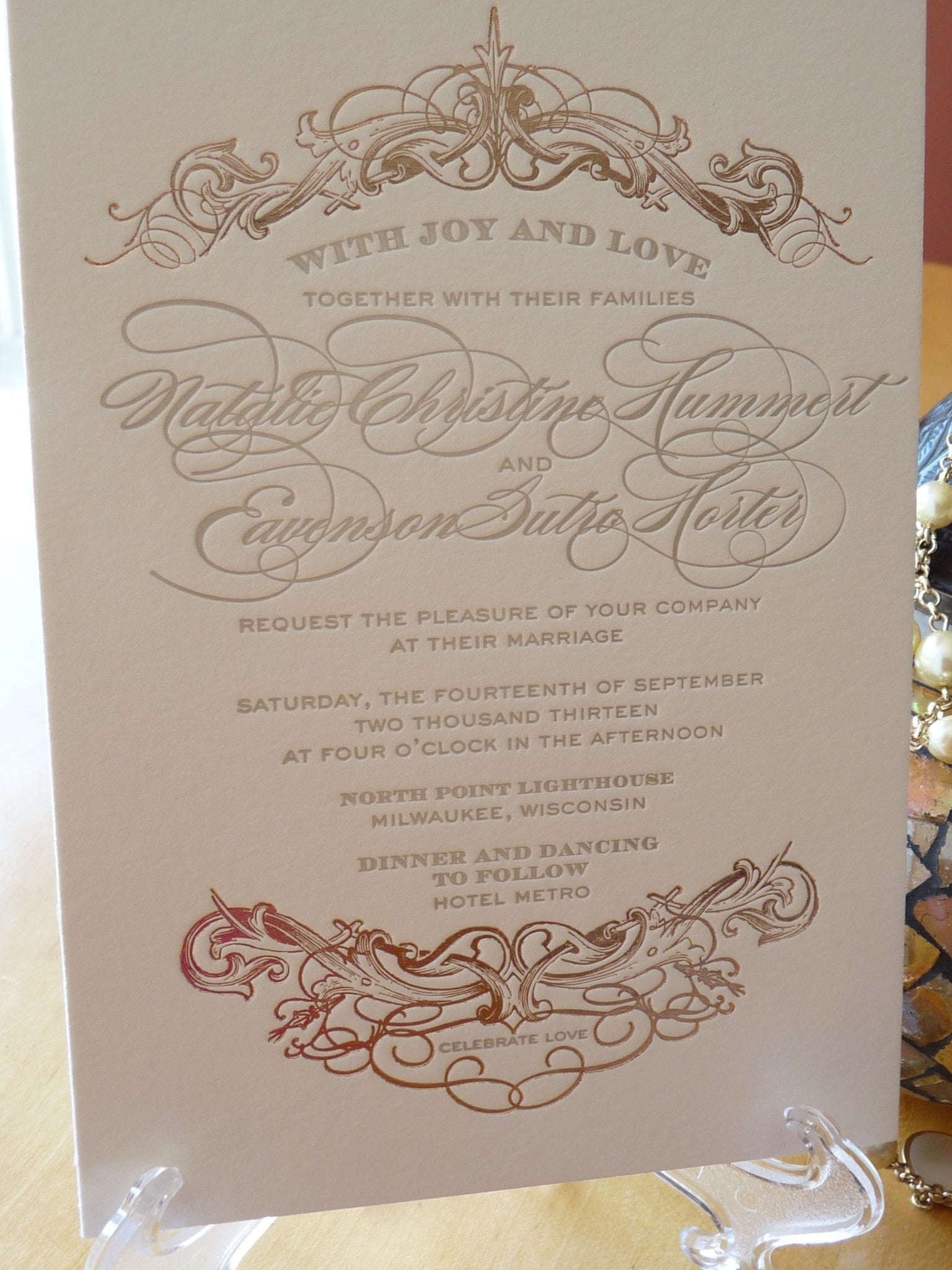 Guy - Haute Papier Luxe Deux Wedding