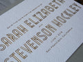 Sarah - Haute Papier Luxe Deux Save the Date