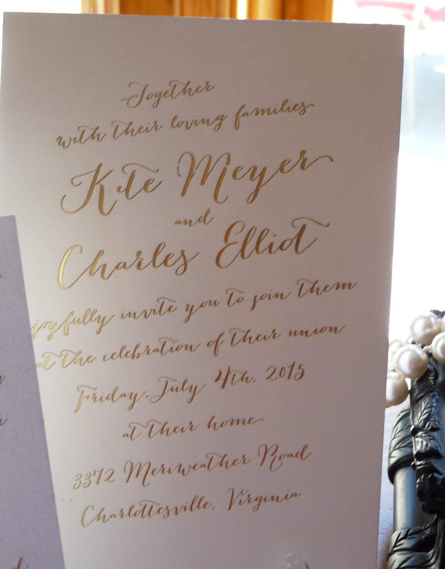 Kate - Haute Papier Luxe Deux Wedding