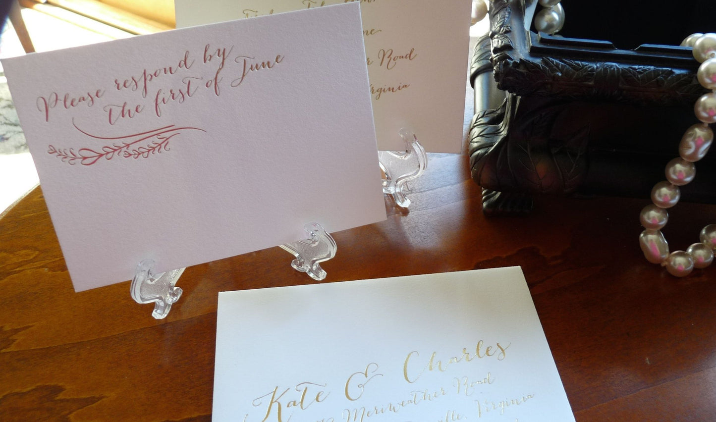 Kate - Haute Papier Luxe Deux Wedding