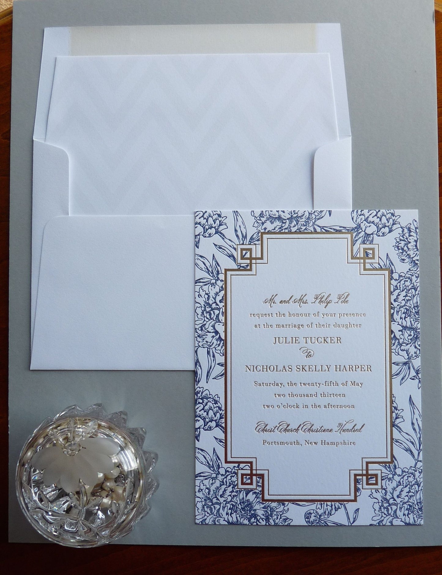 Julie - Haute Papier Luxe Deux Wedding