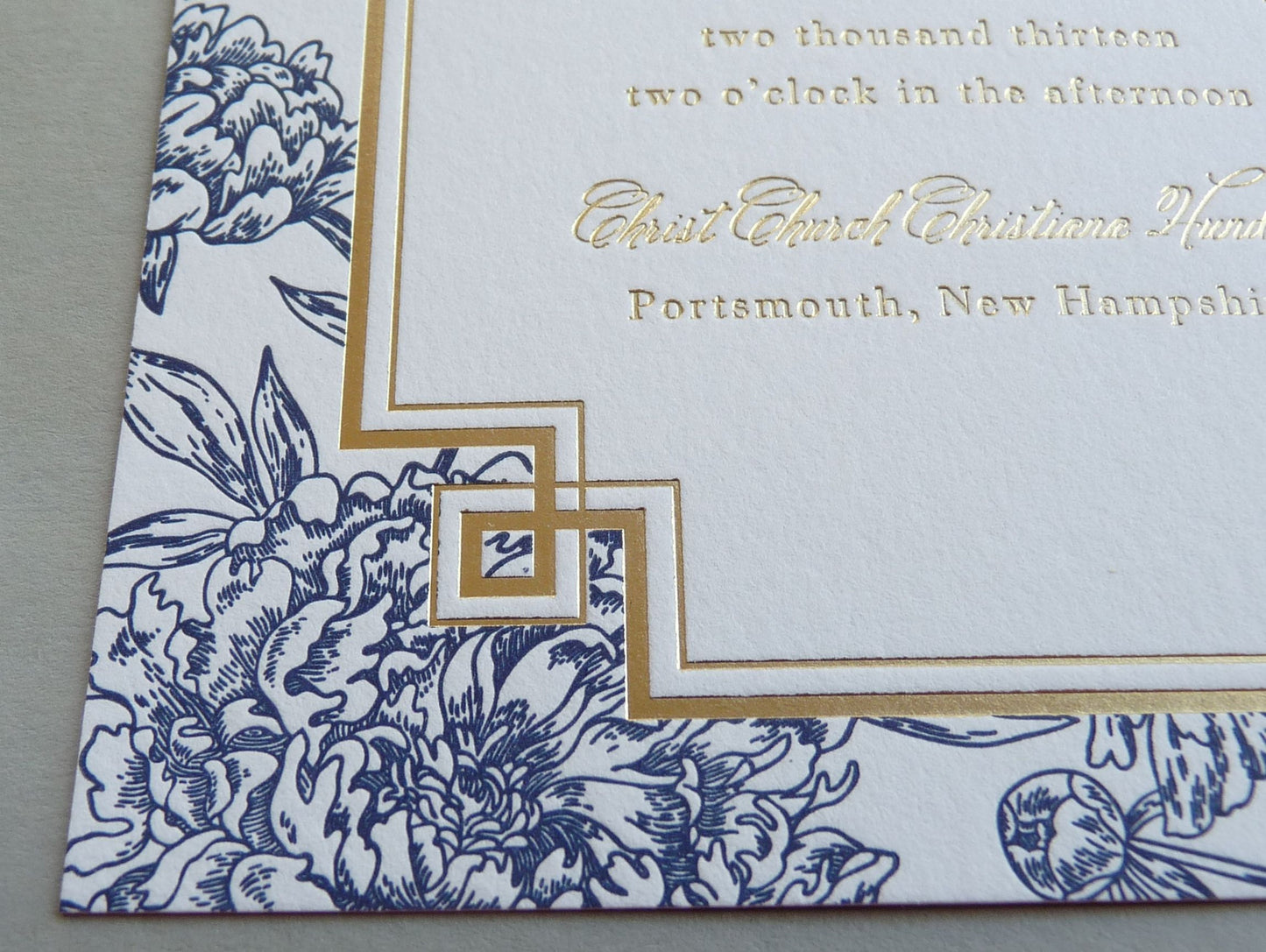 Julie - Haute Papier Luxe Deux Wedding