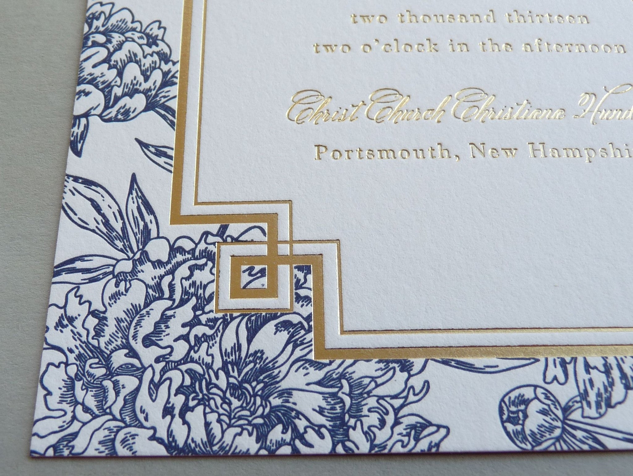 Julie - Haute Papier Luxe Deux Wedding