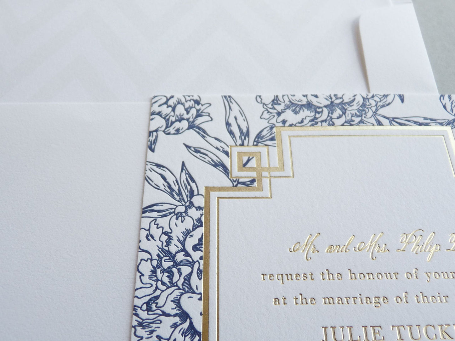 Julie - Haute Papier Luxe Deux Wedding