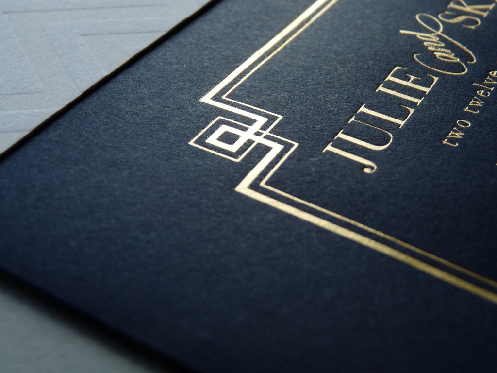 Julie - Haute Papier Luxe Deux Wedding