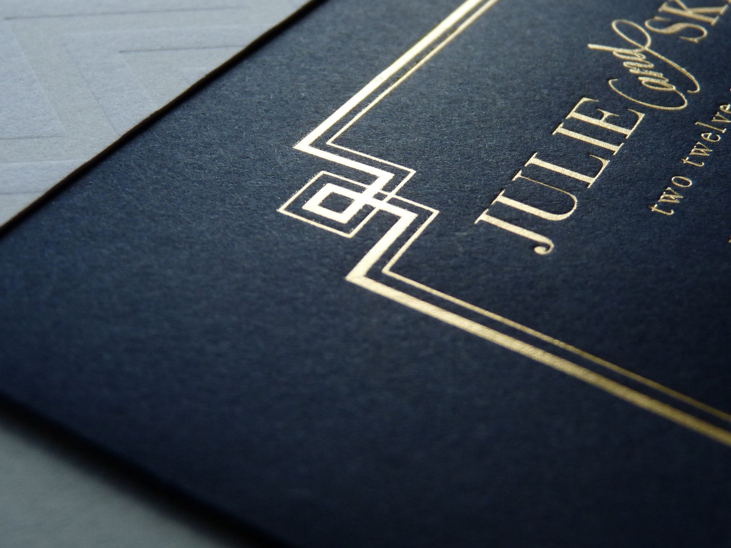 Julie - Haute Papier Luxe Deux Wedding