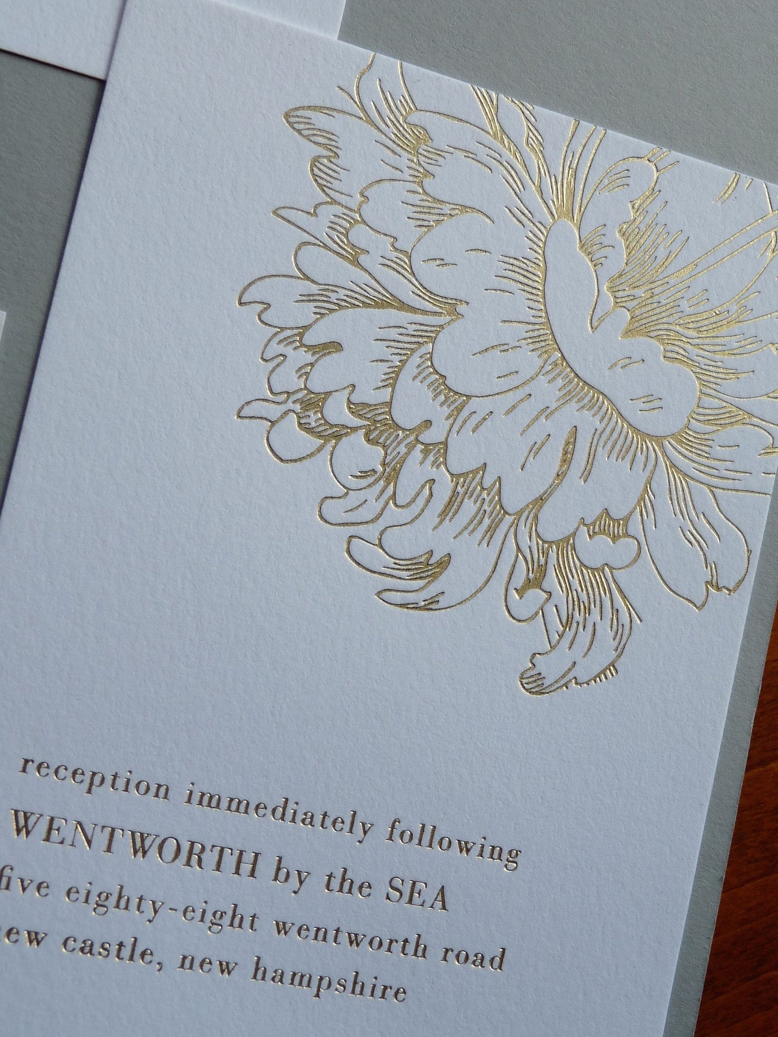 Julie - Haute Papier Luxe Deux Wedding