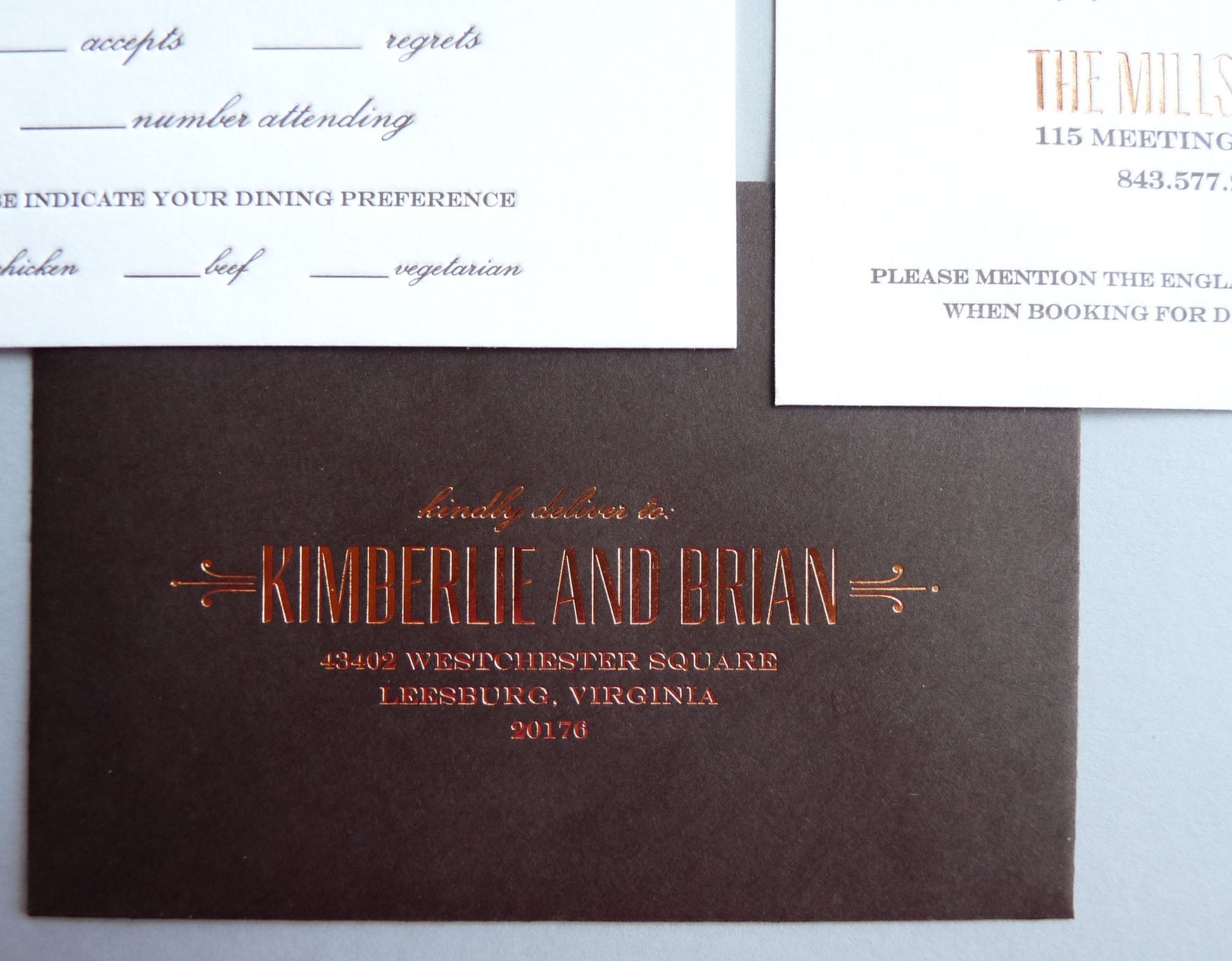 Kimberlie - Haute Papier Luxe Deux Wedding