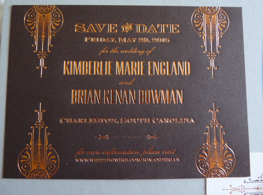 Kimberlie - Haute Papier Luxe Deux Save the Date