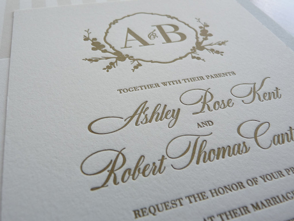 Ashley - Haute Papier Luxe Deux Wedding