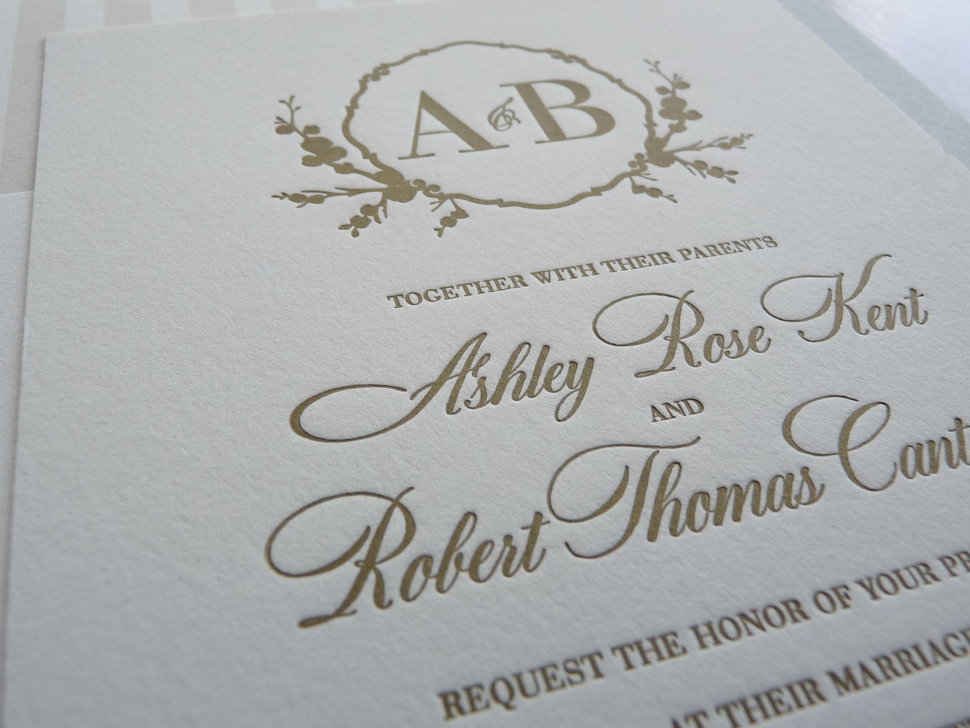 Ashley - Haute Papier Luxe Deux Wedding