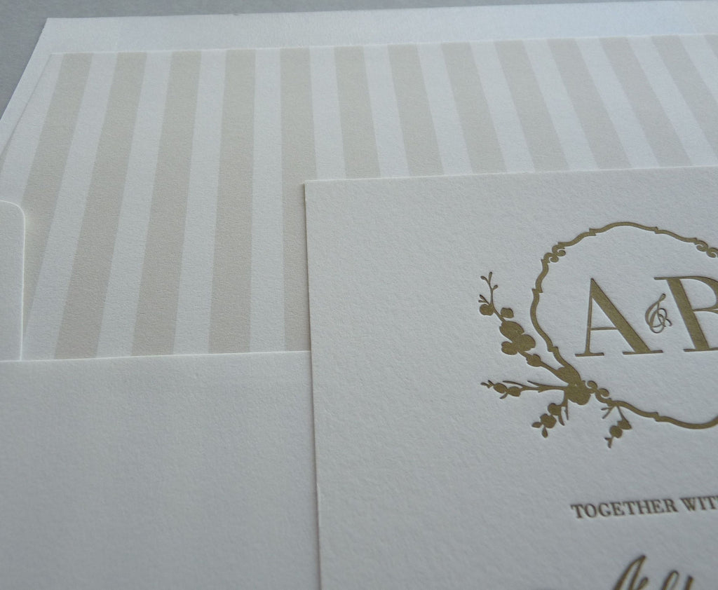 Ashley - Haute Papier Luxe Deux Wedding