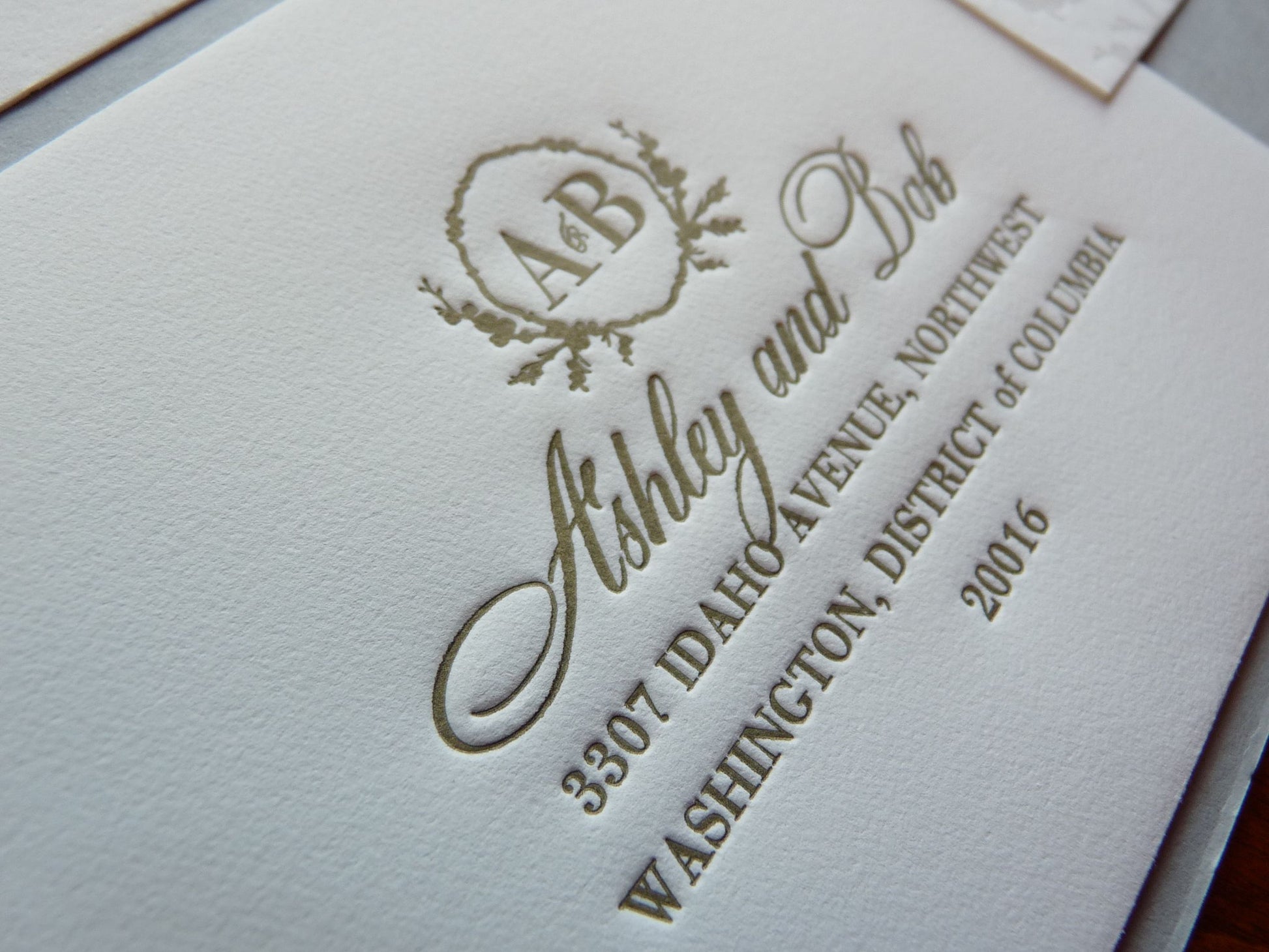 Ashley - Haute Papier Luxe Deux Wedding