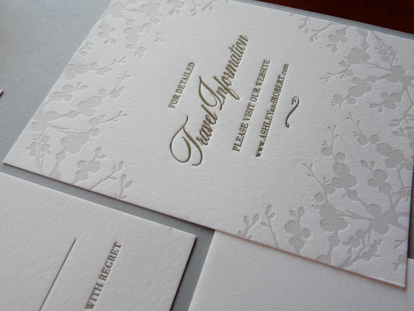 Ashley - Haute Papier Luxe Deux Wedding