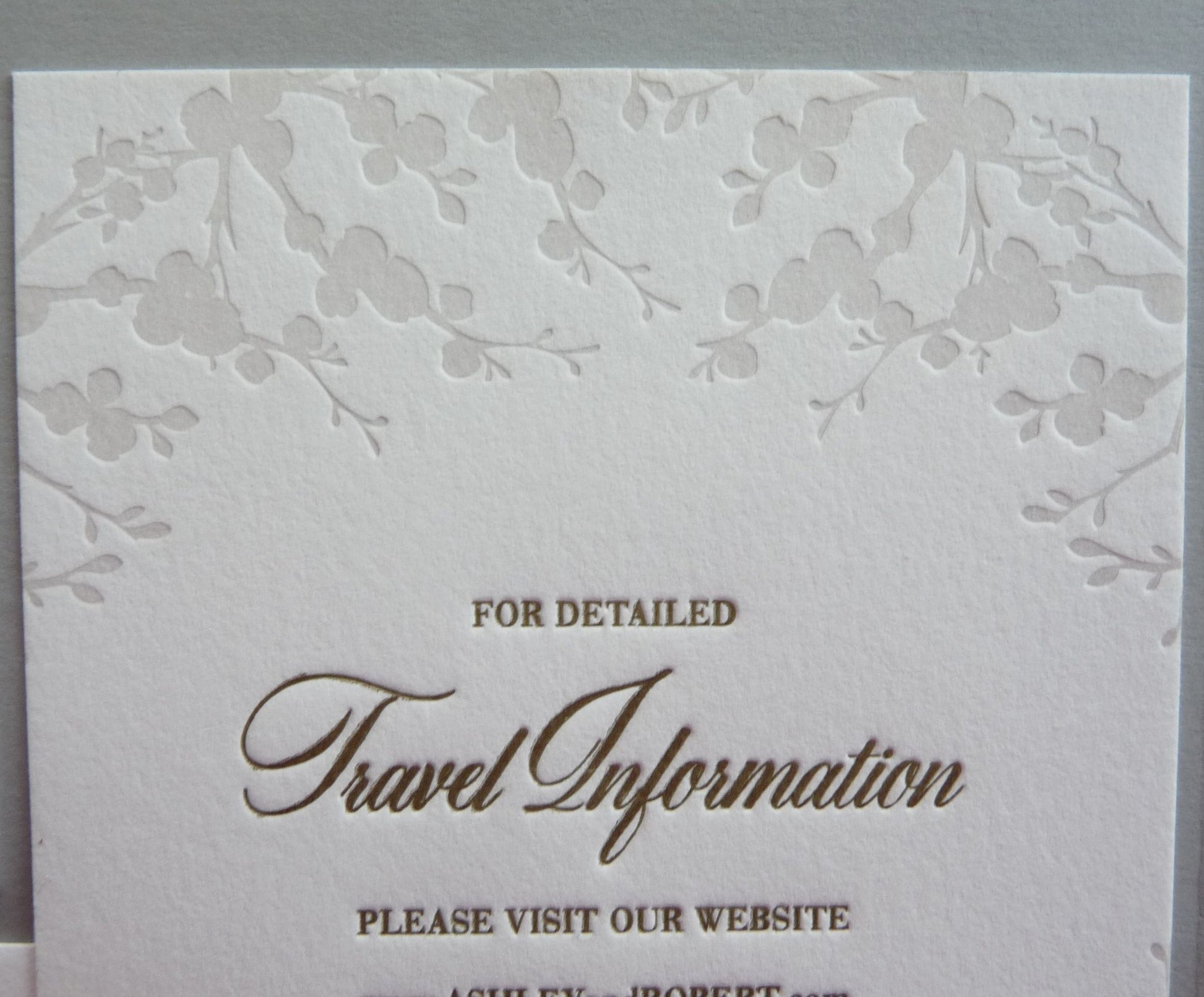 Ashley - Haute Papier Luxe Deux Wedding