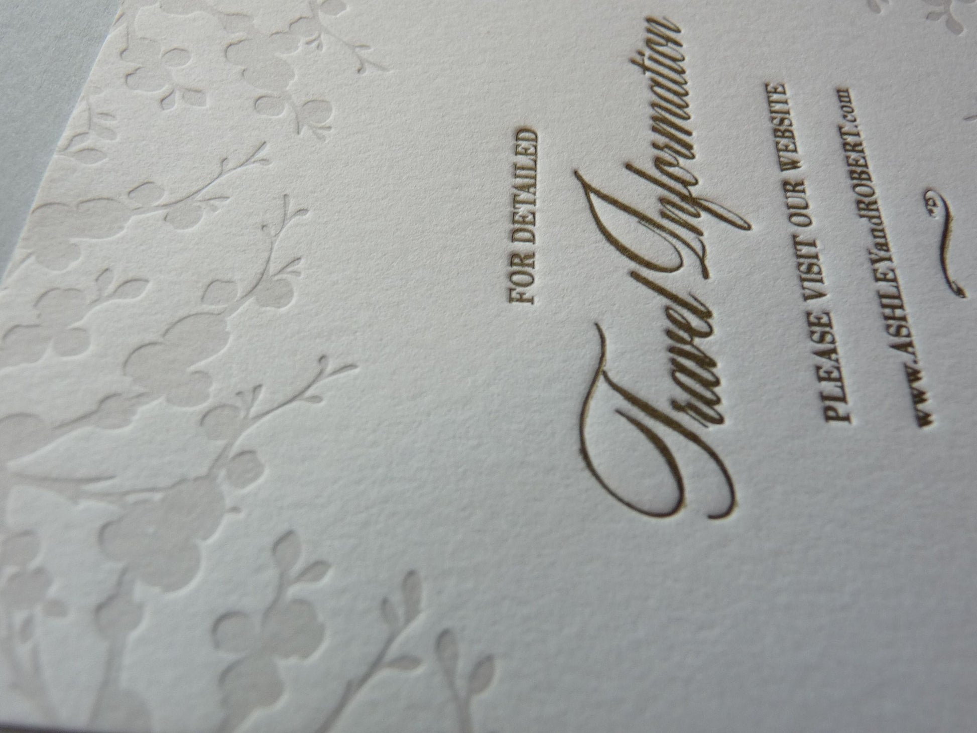 Ashley - Haute Papier Luxe Deux Wedding