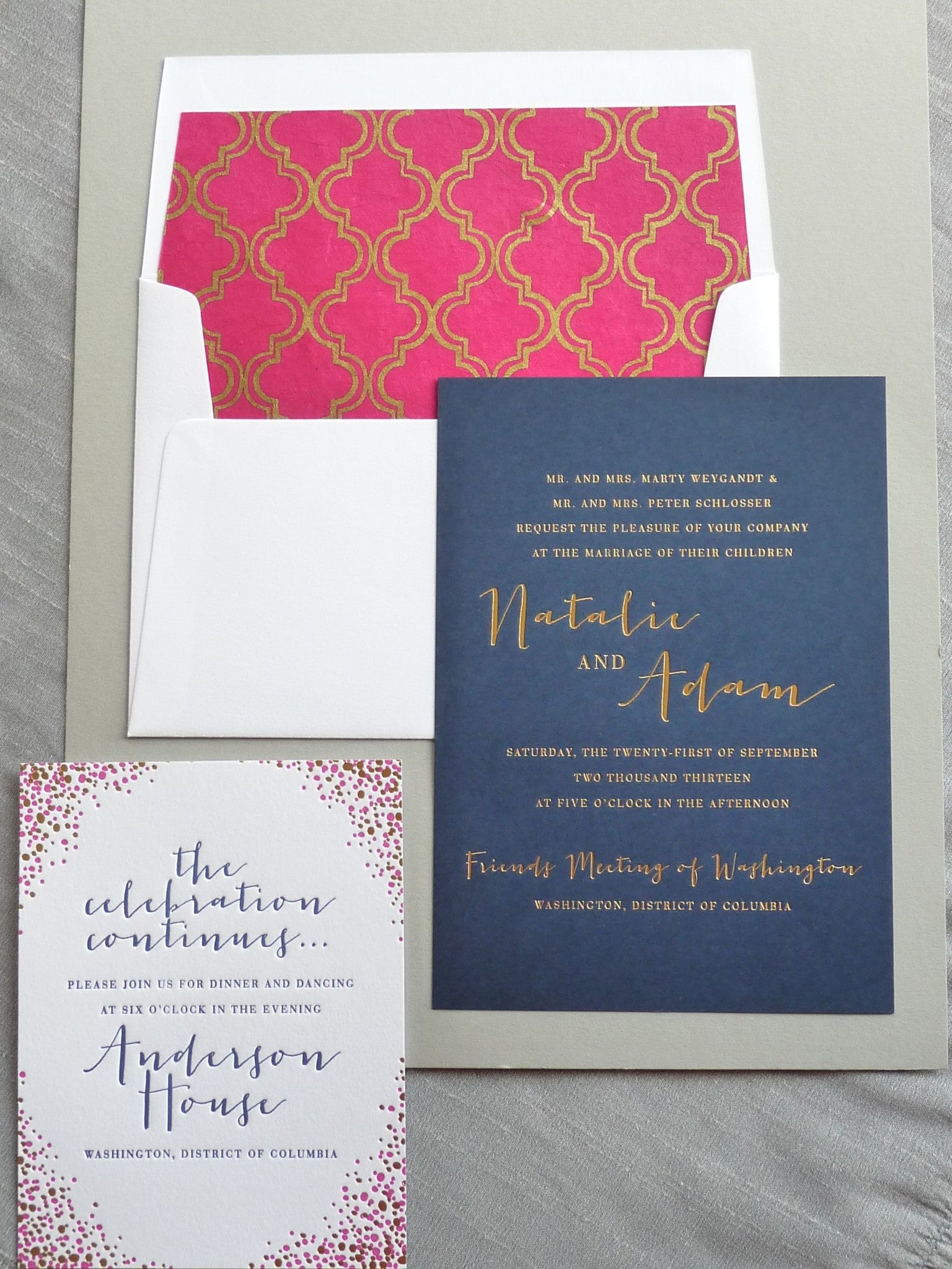 Natalie - Haute Papier Luxe Deux Wedding