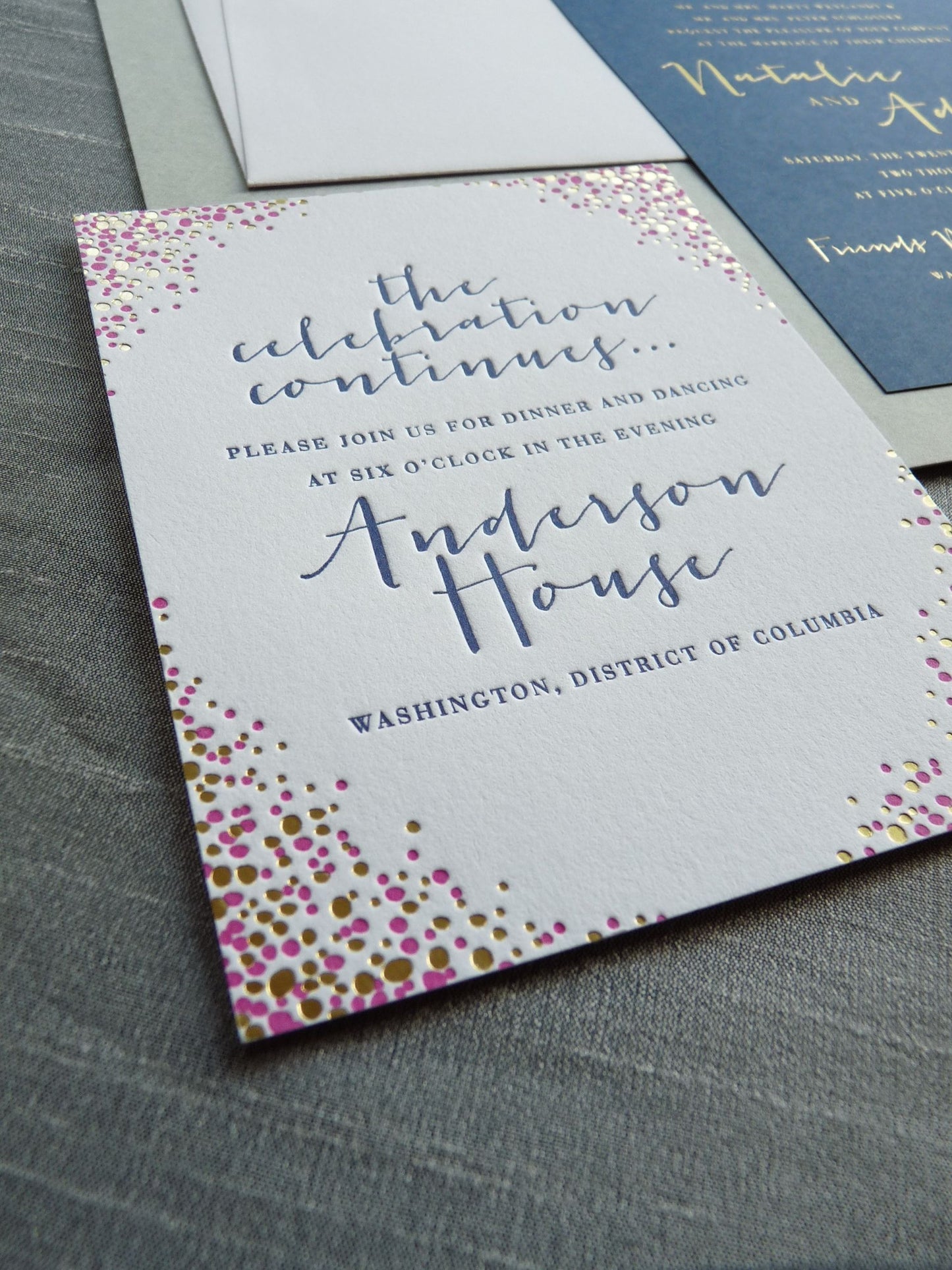 Natalie - Haute Papier Luxe Deux Wedding