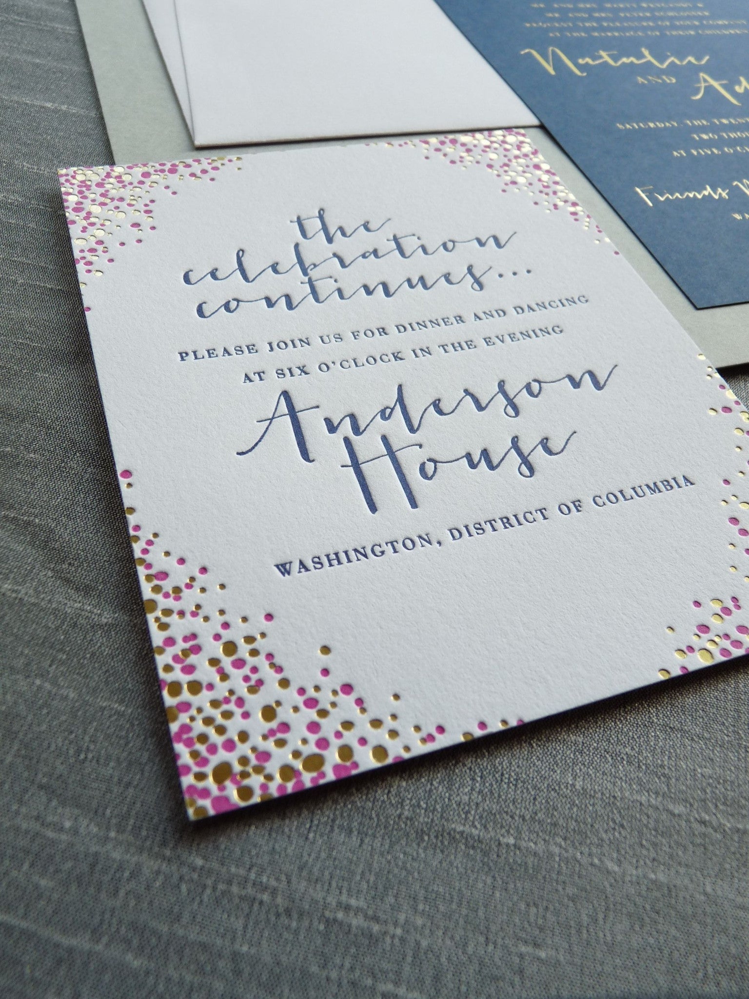 Natalie - Haute Papier Luxe Deux Wedding