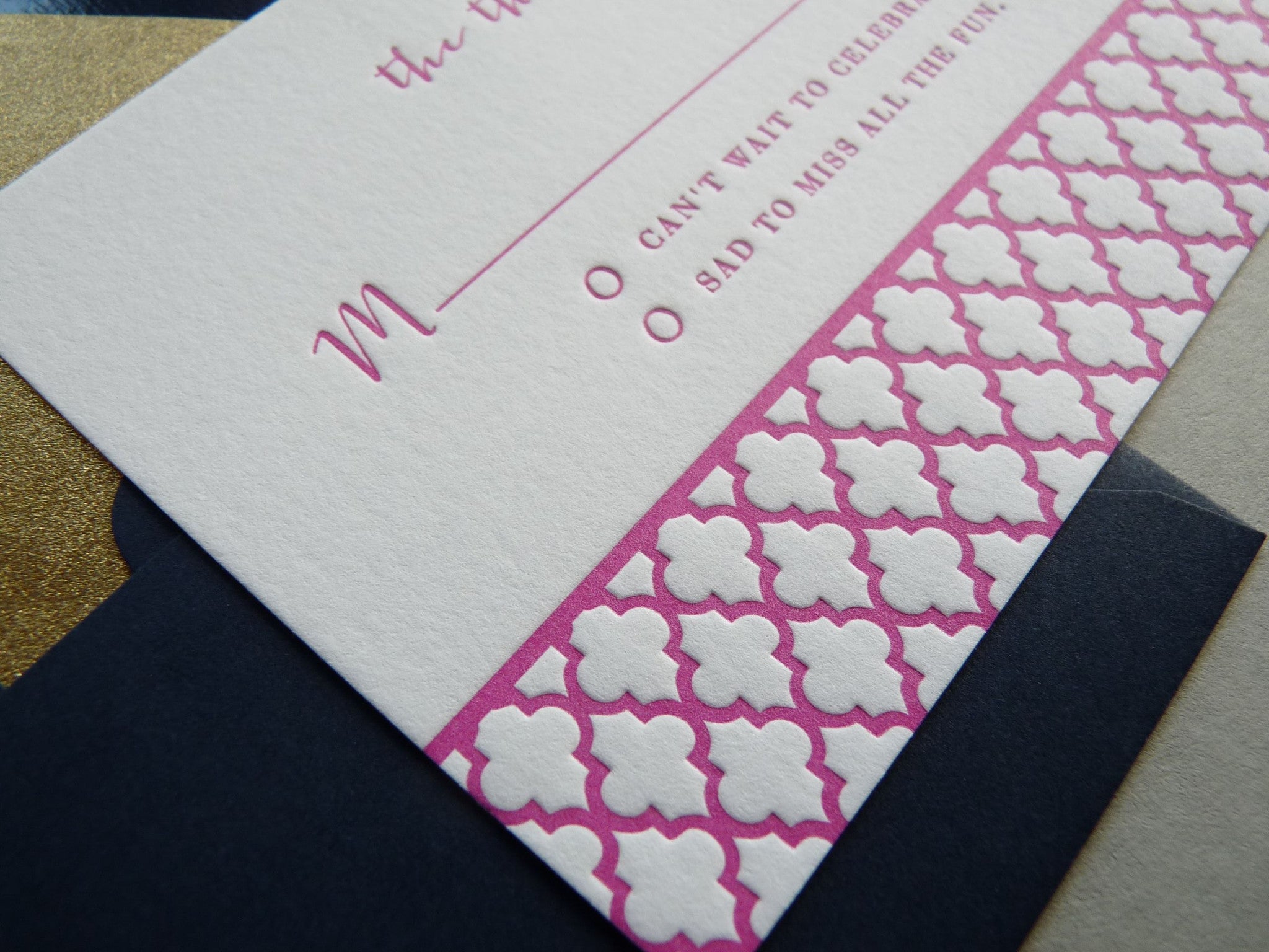 Natalie - Haute Papier Luxe Deux Wedding