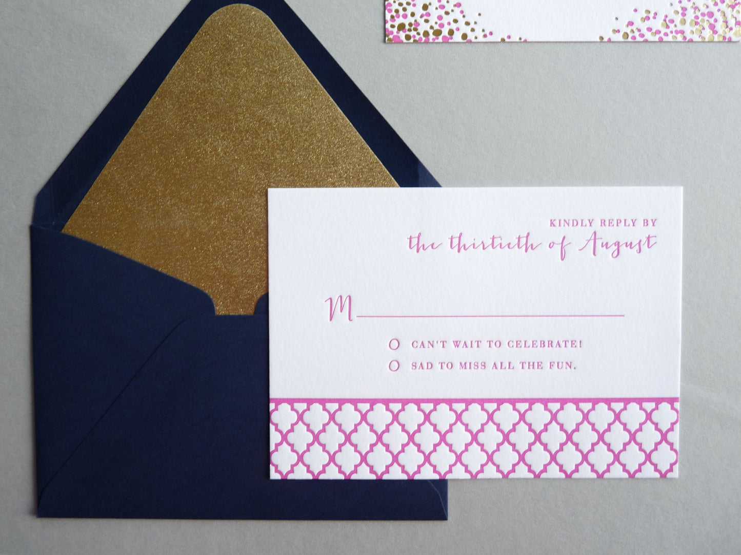 Natalie - Haute Papier Luxe Deux Wedding