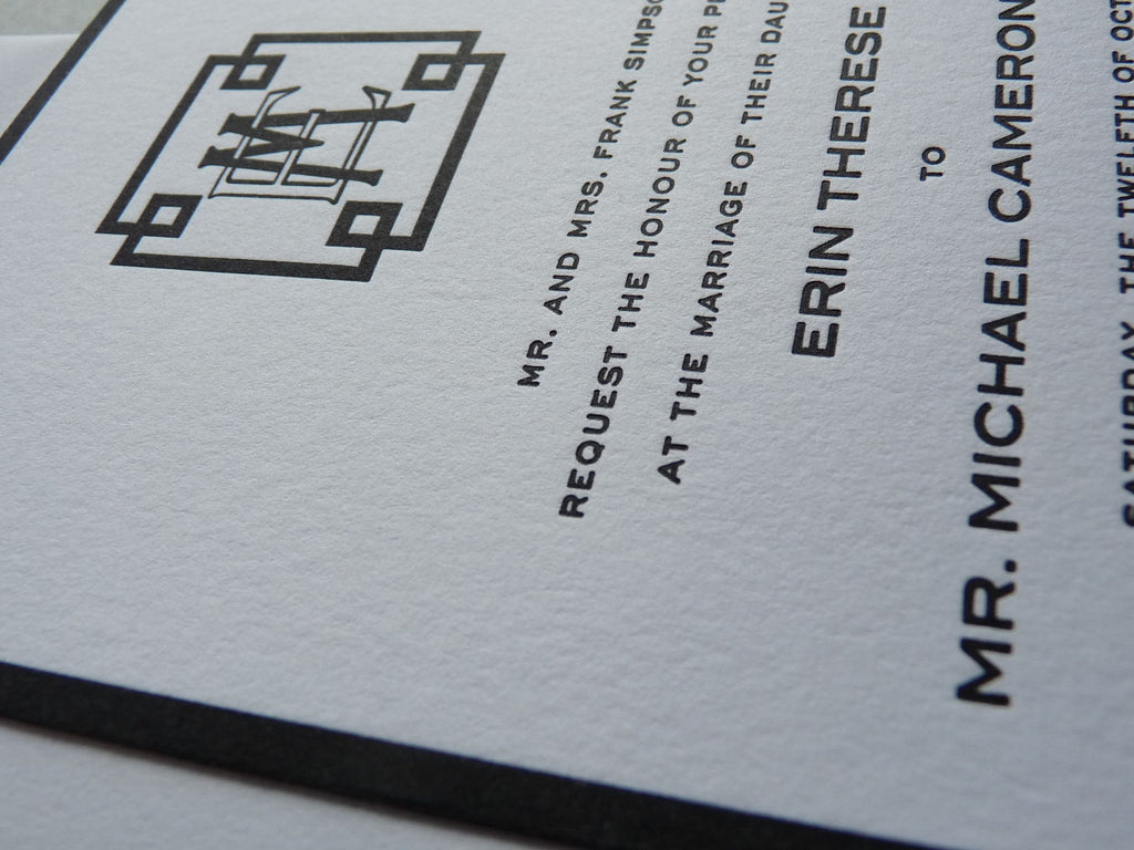 Therese - Haute Papier Luxe Deux Wedding