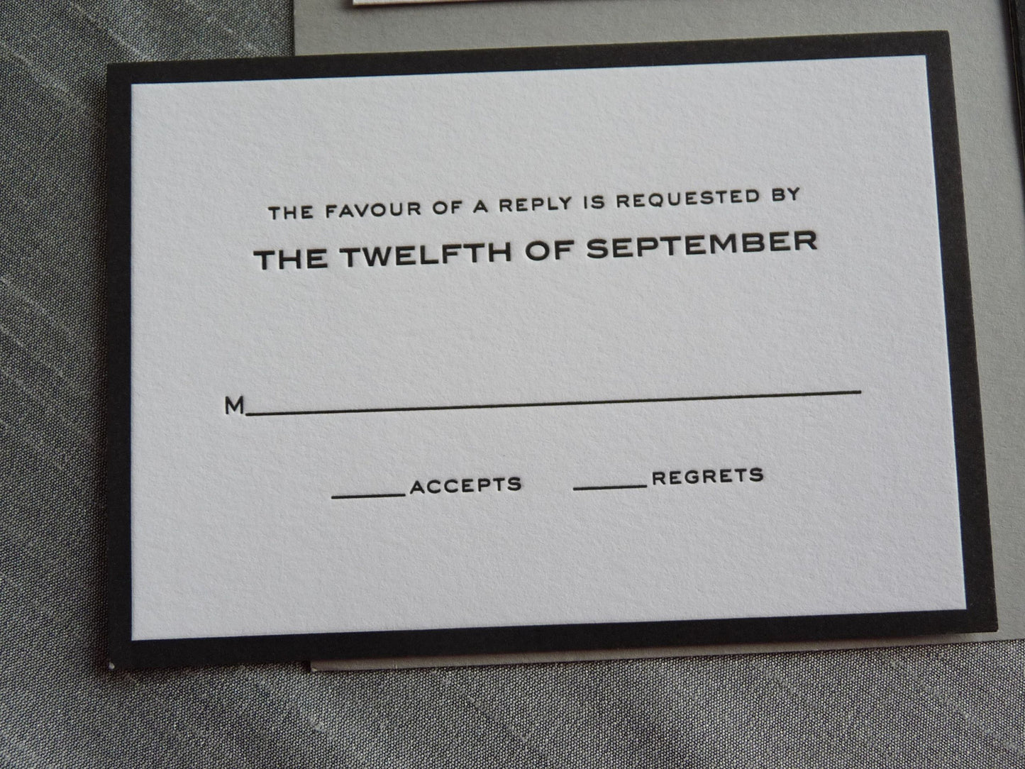 Therese - Haute Papier Luxe Deux Wedding