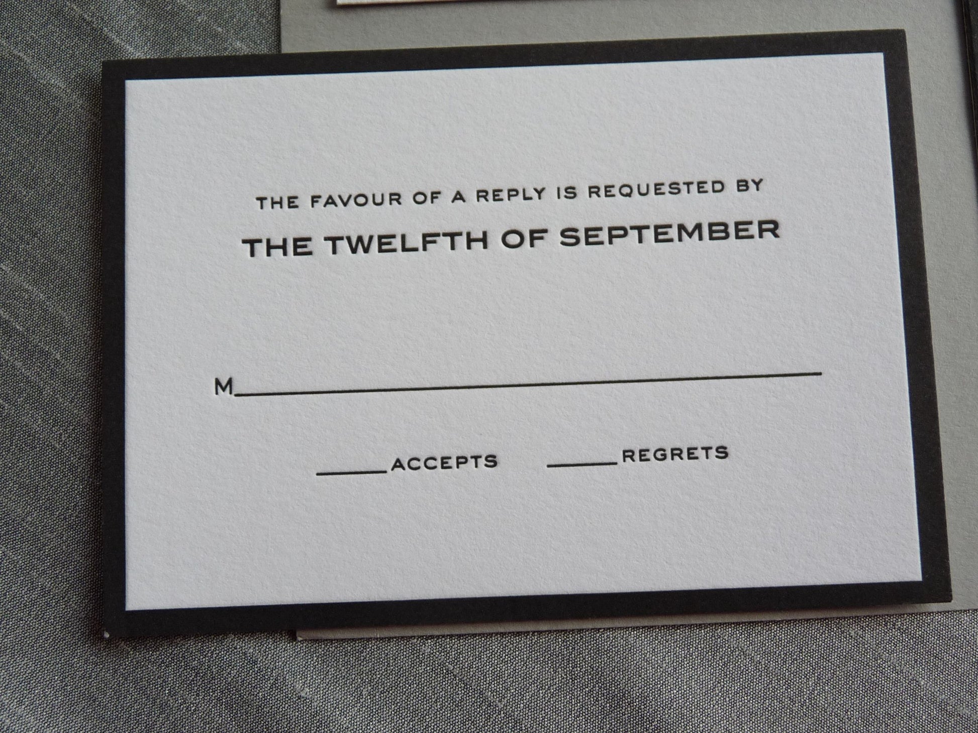 Therese - Haute Papier Luxe Deux Wedding