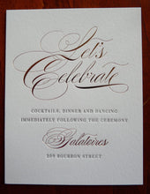 Load image into Gallery viewer, Violet - Haute Papier Luxe Deux Wedding
