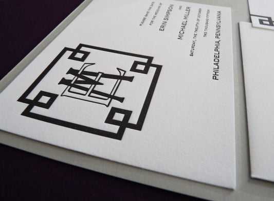 Therese - Haute Papier Luxe Deux Save the Date