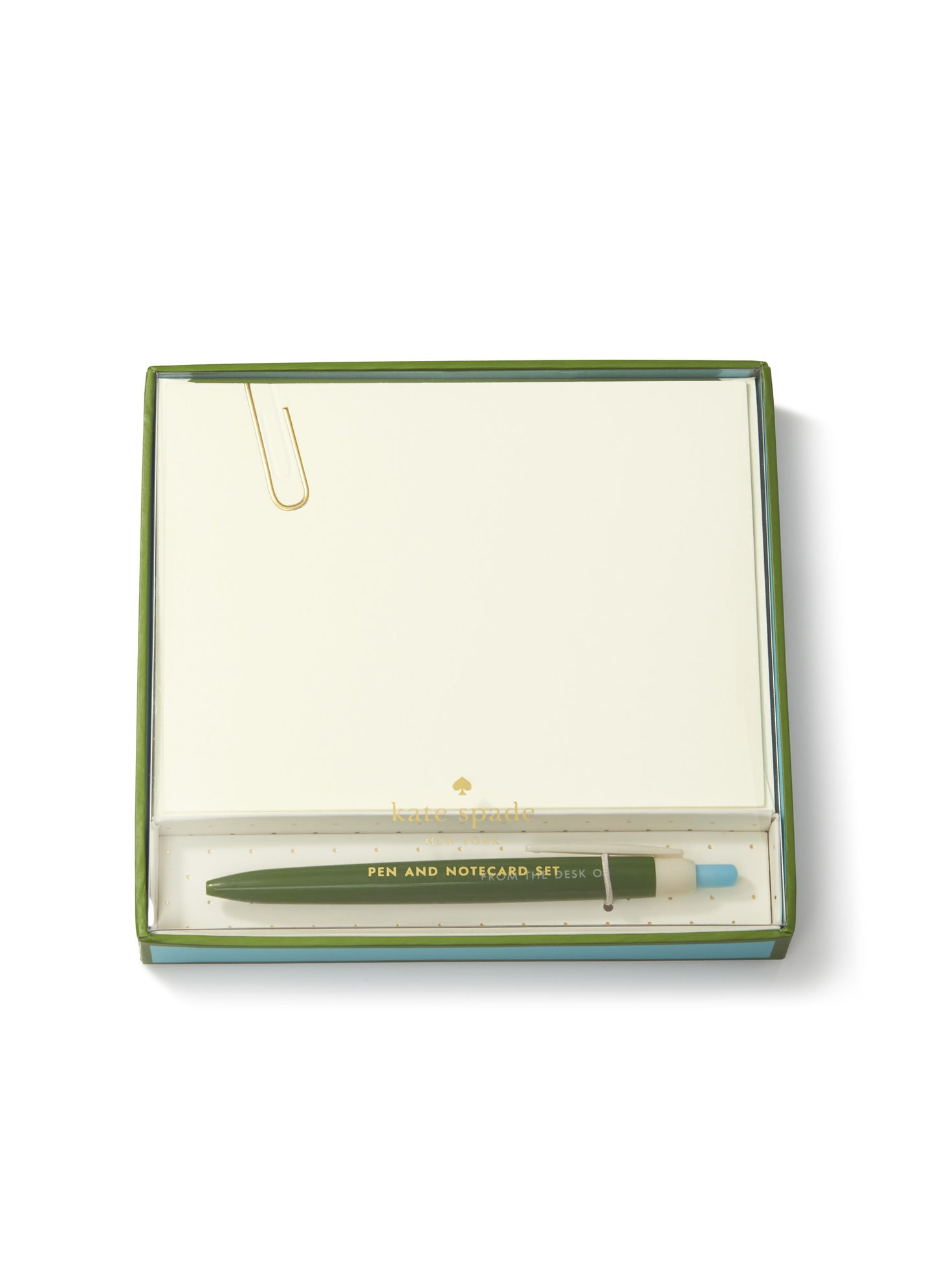 kate spade new york® from the desk of pen and notecard set