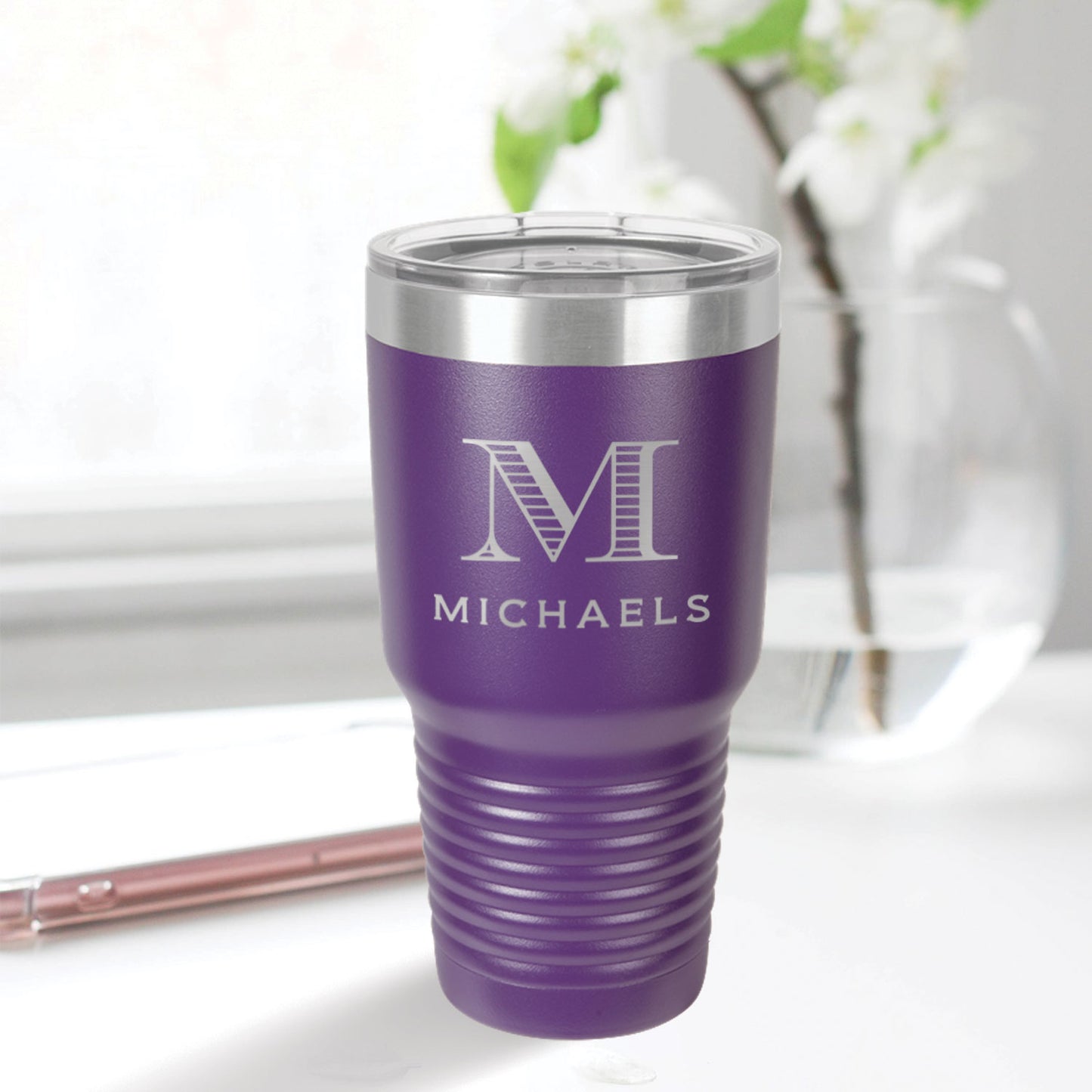 Monogrammed Tumbler - 30oz