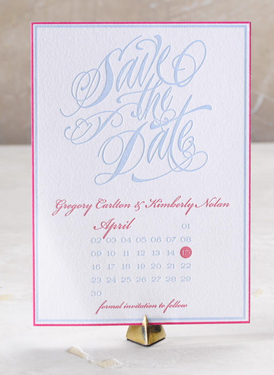 Kim + Greg Save the Date