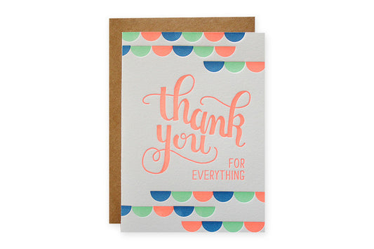 Thank you for everything