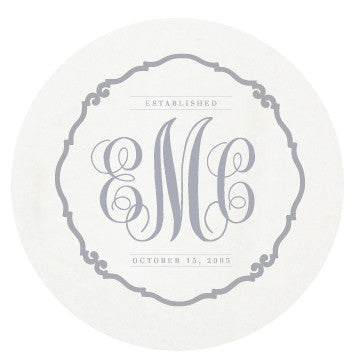 Letterpress Coasters - Traditional